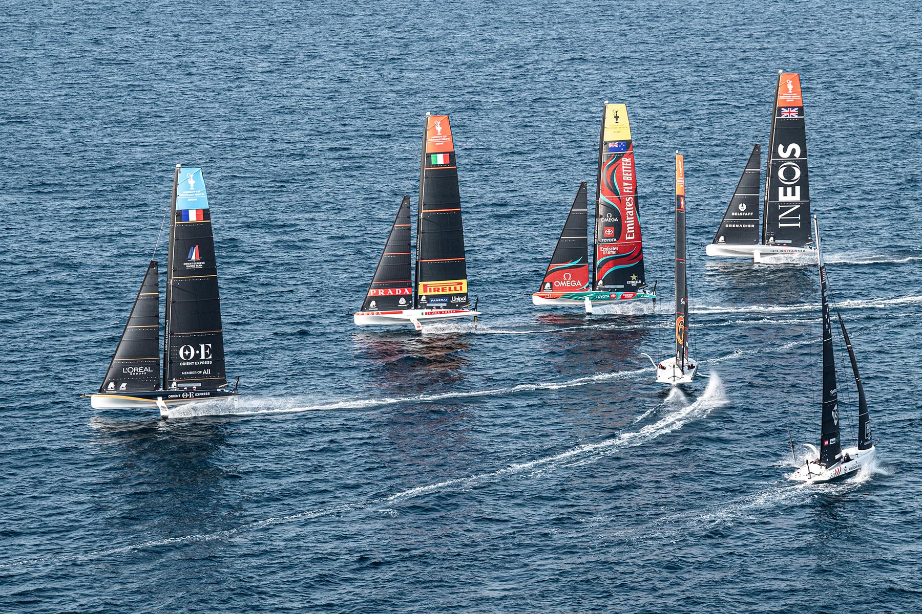 America’s Cup Preliminary Regattas – Jeddah | Highlights Practice Race ...